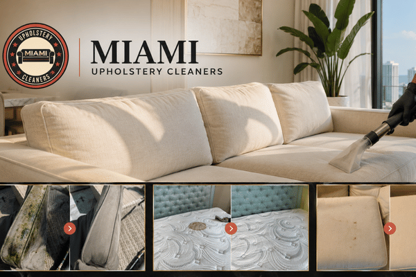 Upholstery Cleaning in Miami